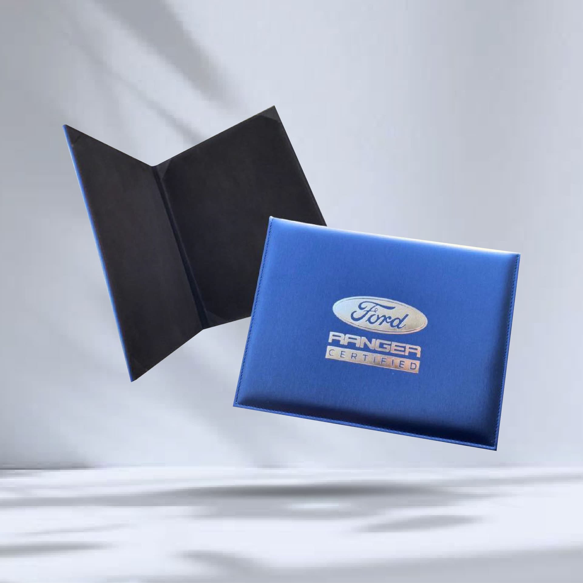 Certificate Cover ปกปริญญาบัตร หนังPU ลายไหม 