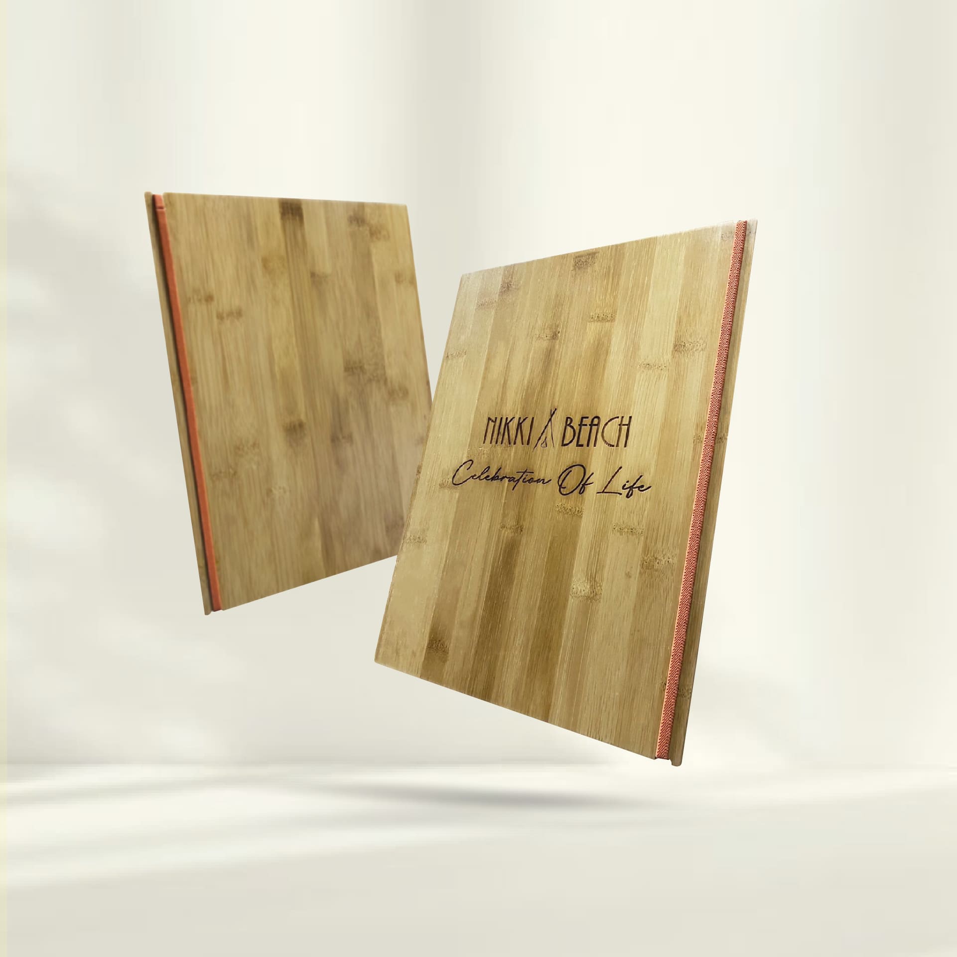 Wooden Menu Board บอร์ดเมนูไม้ไผ่ 