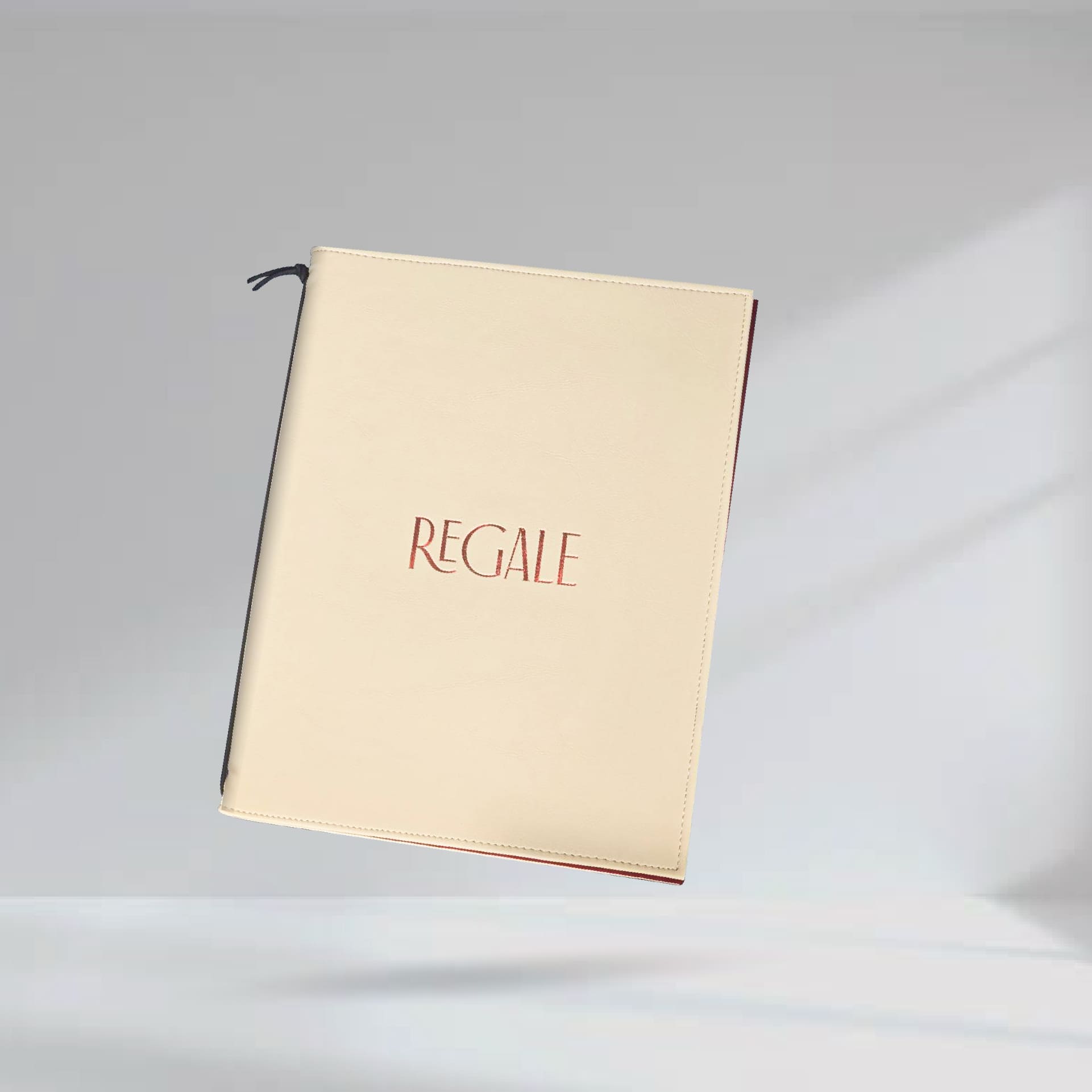 Beige Leather  Menu Cover ปกเมนูหนังเทียม สีเบจ 