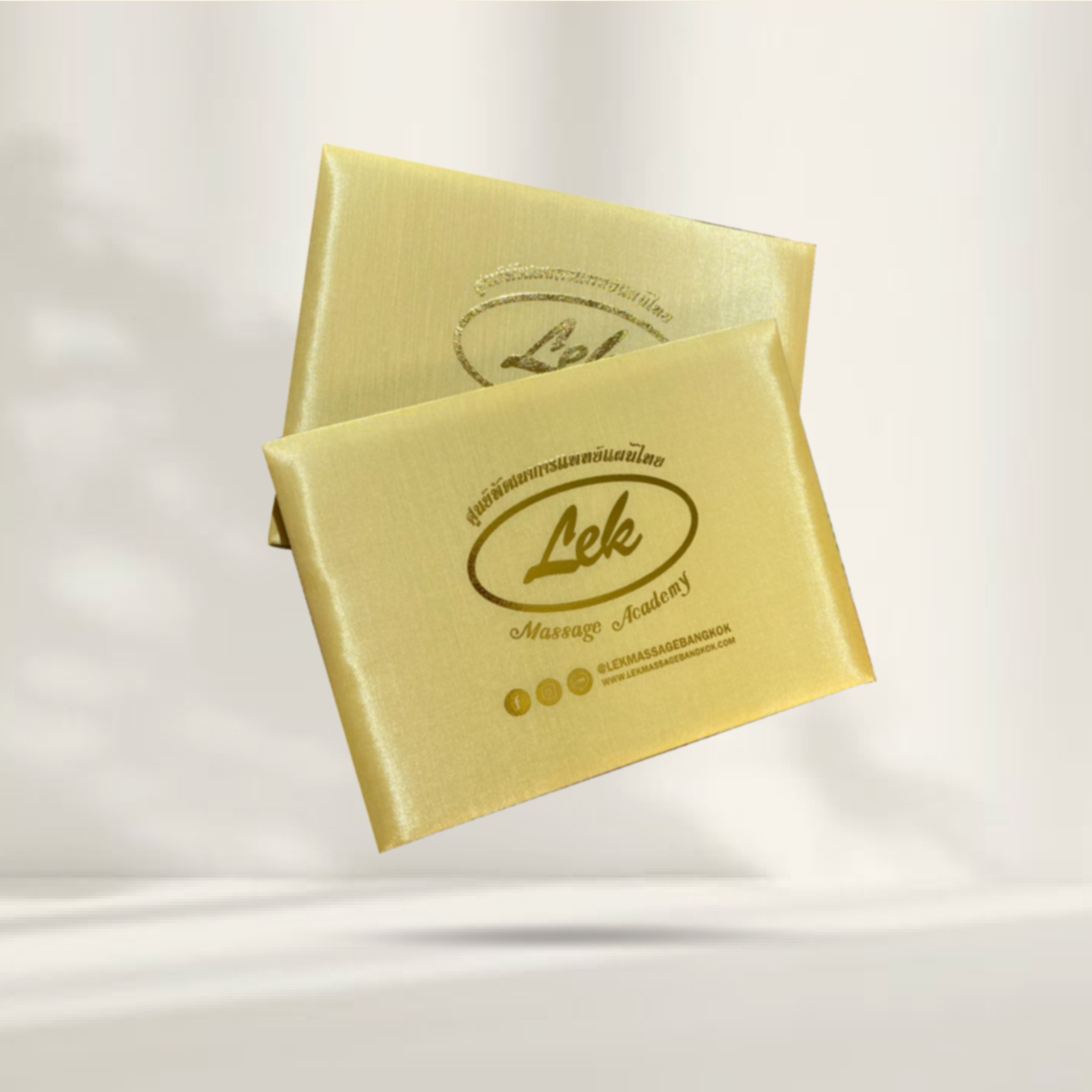 Silk Certificate Cover ปกประกาศผ้าไหมญี่ปุ่นสีทอง