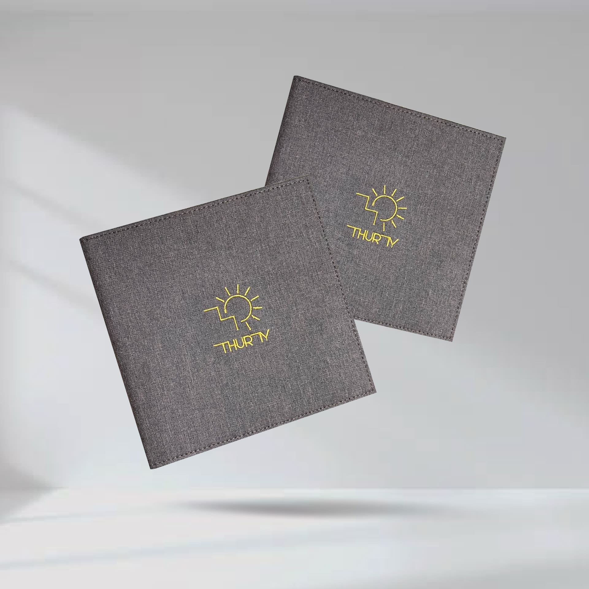 Brown Fabric Menu Cover ปกเมนูผ้าพีวีซี สีน้ำตาลเข้ม