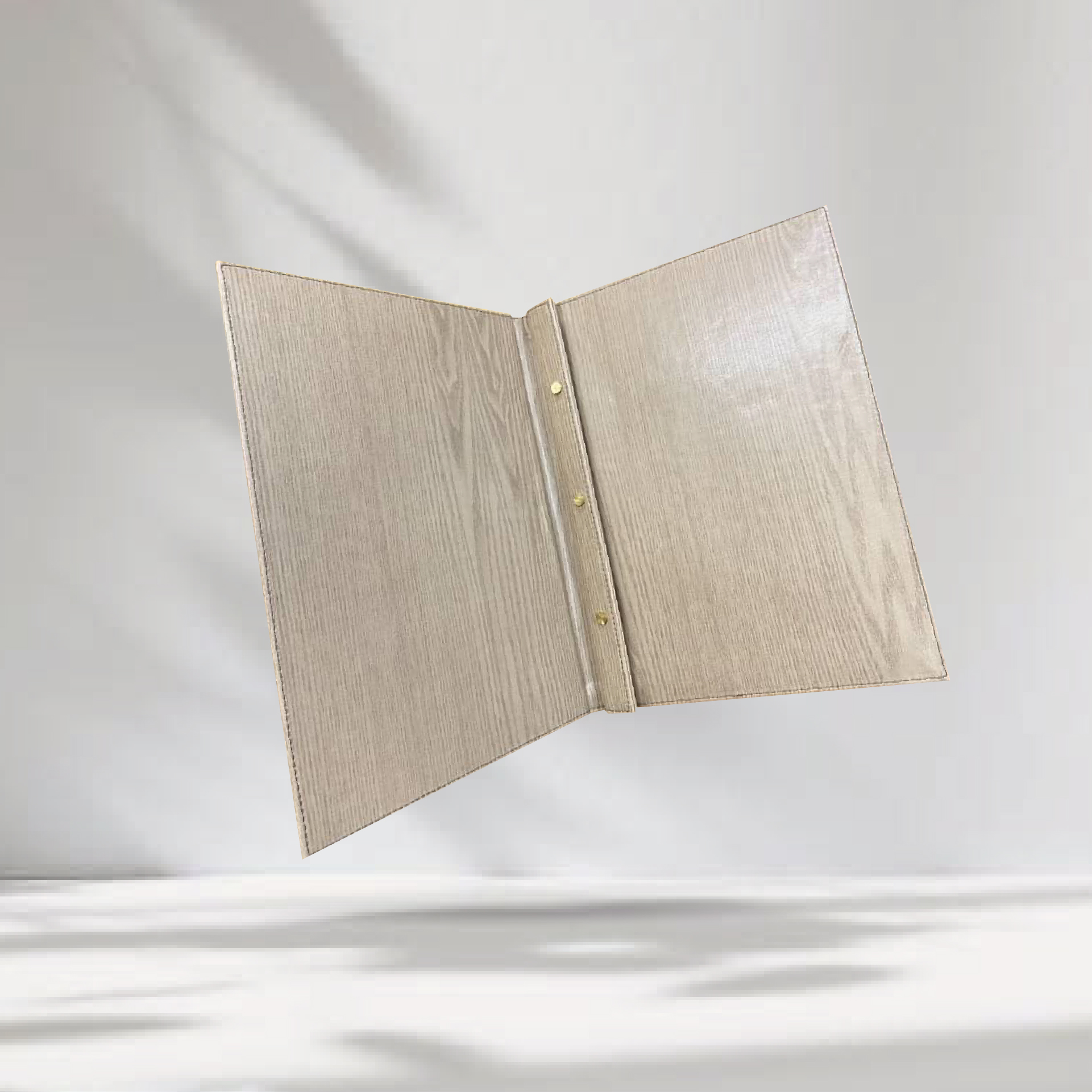Premuim Wood Leather Menu Cover ปกเมนูหนังเทียมลายไม้เกรดพรีเมี่ยม