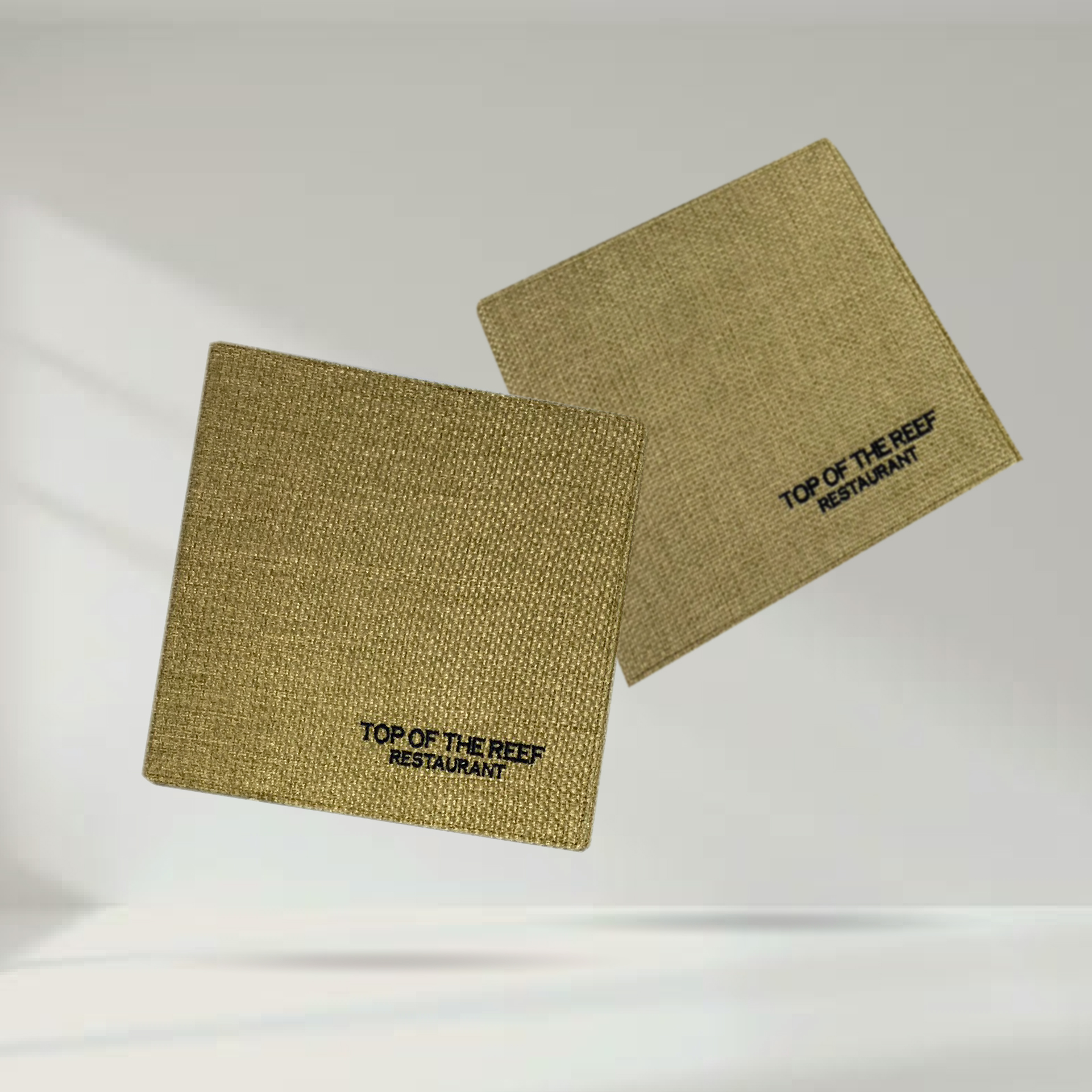 Fabric Menu Cover  ปกเมนูผ้านำเข้า