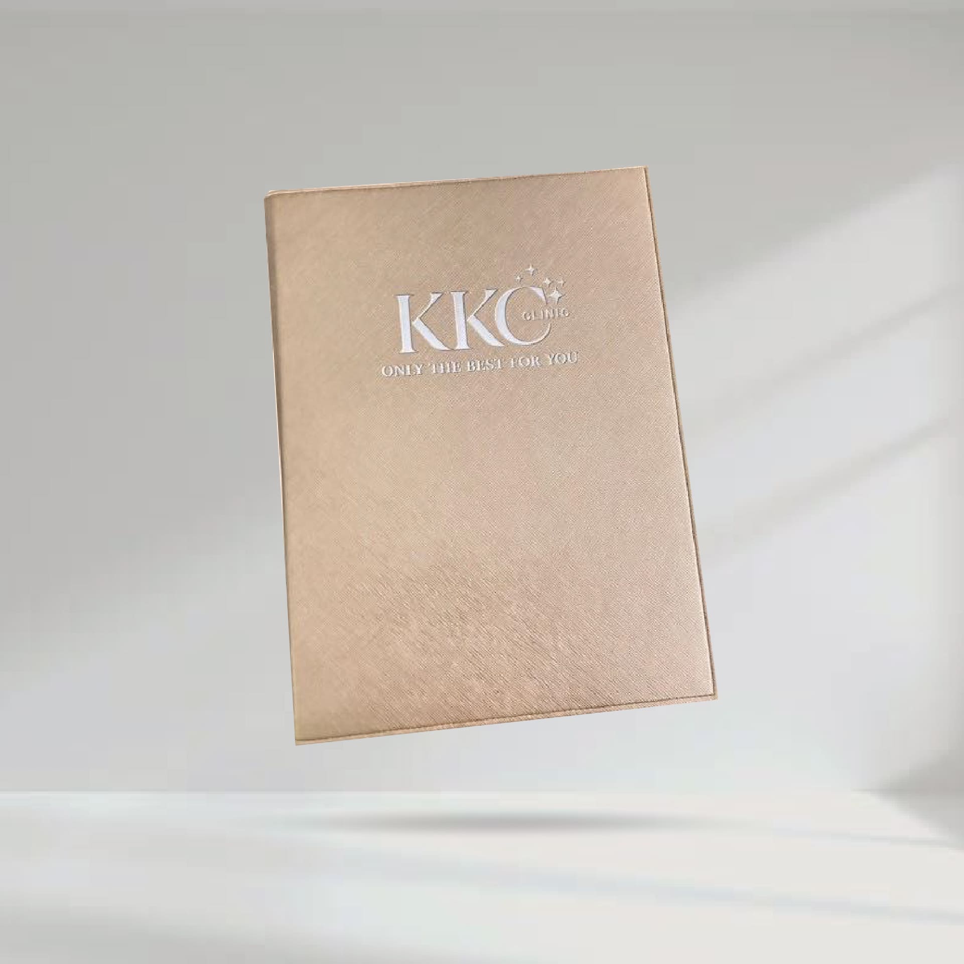 Golden Leather Folder ปกแฟ้มหนังเทียมพราด้าสีทอง
