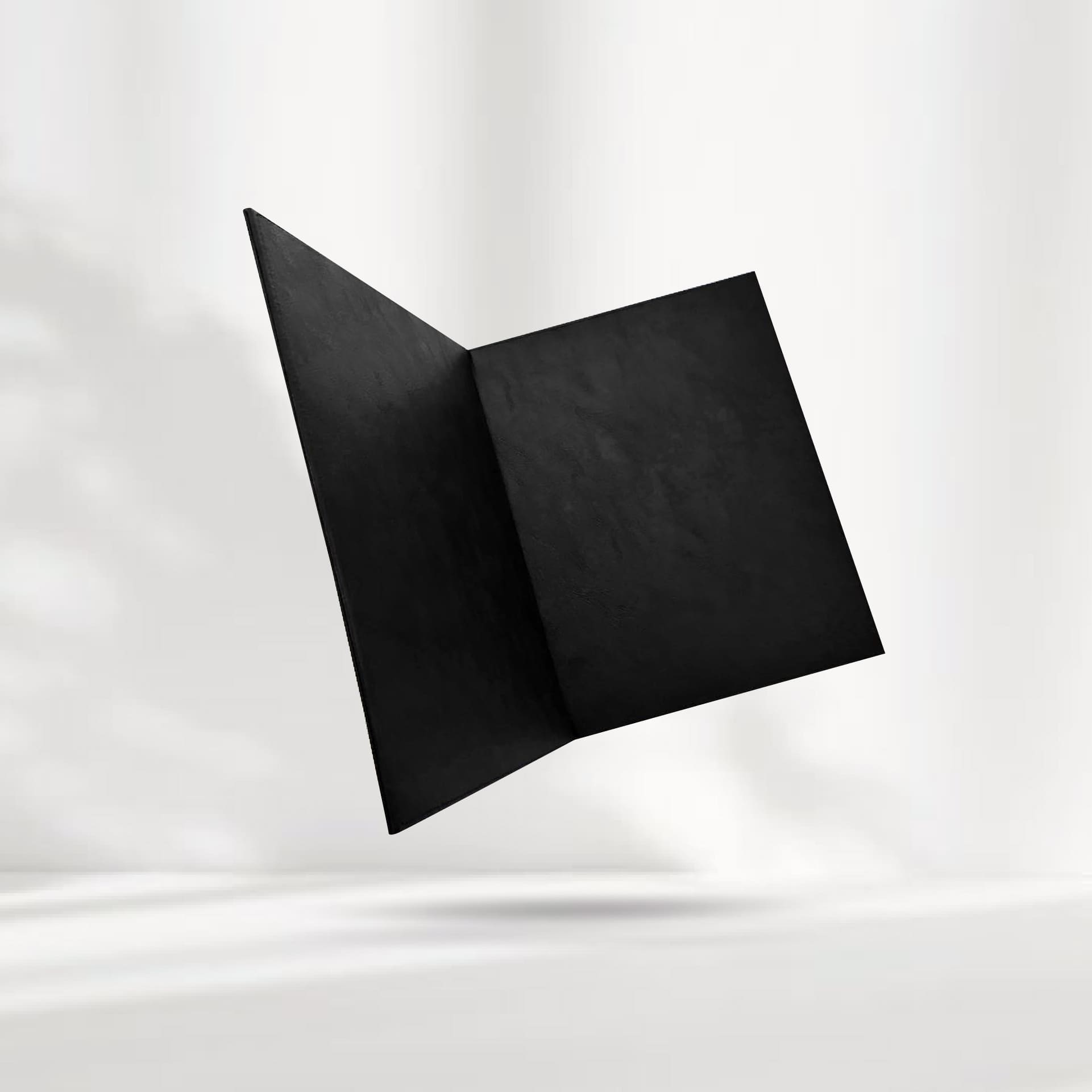 Leather Menu Cover ปกเมนูหนังเทียมพีวีซี สีเทา