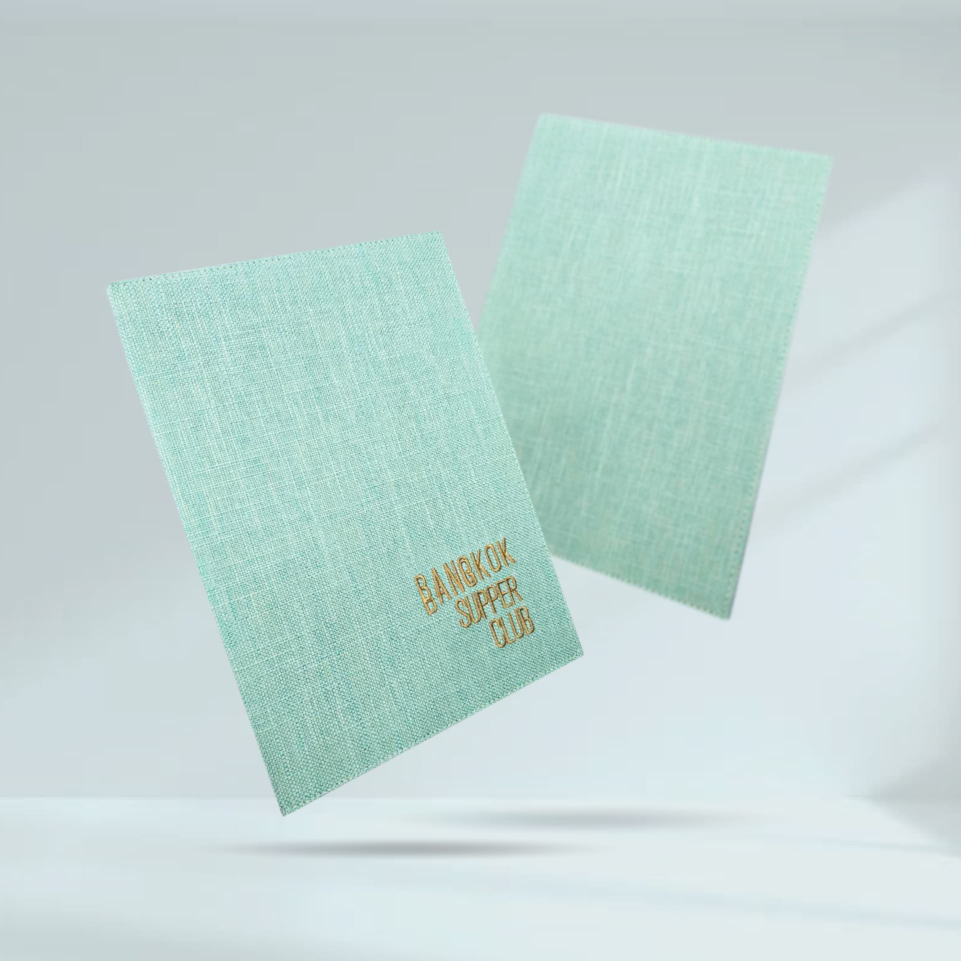 Fabric Menu Cover ปกเมนู ผ้าฝ้ายทอมือ