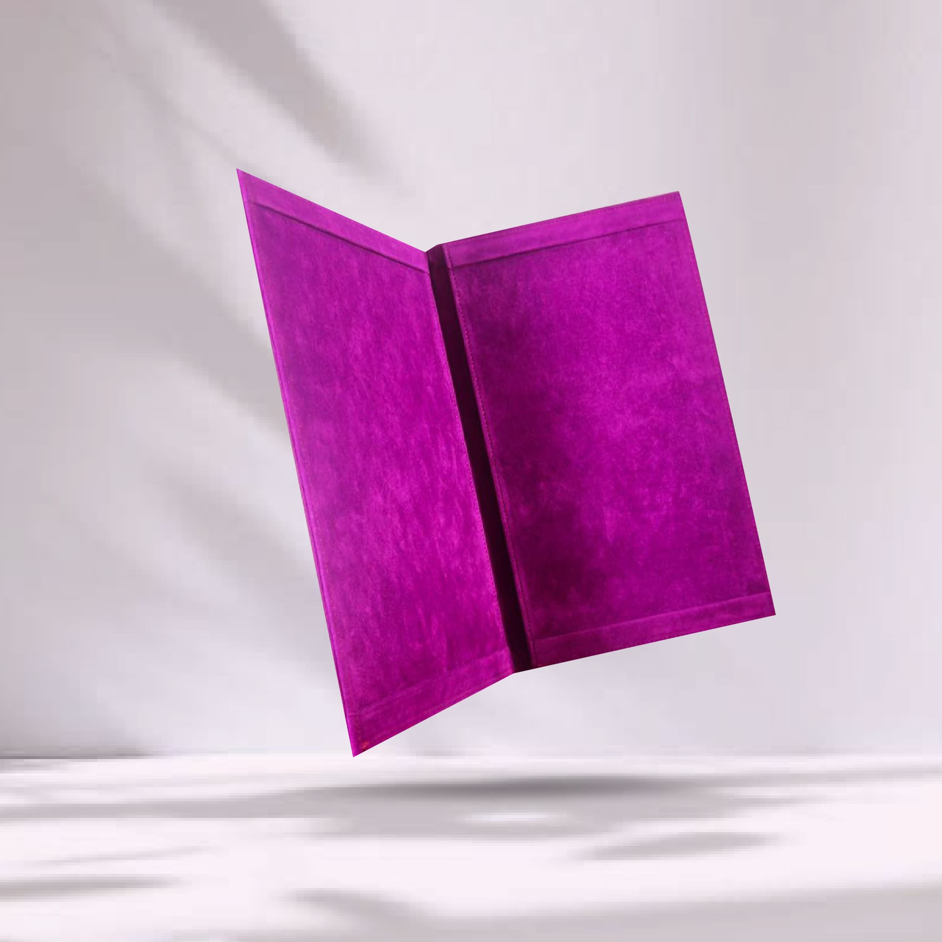 Premium Velvet Menu Cover ปกเมนูผ้ากำมะหยี่เกรดพรีเมี่ยม สีม่วง
