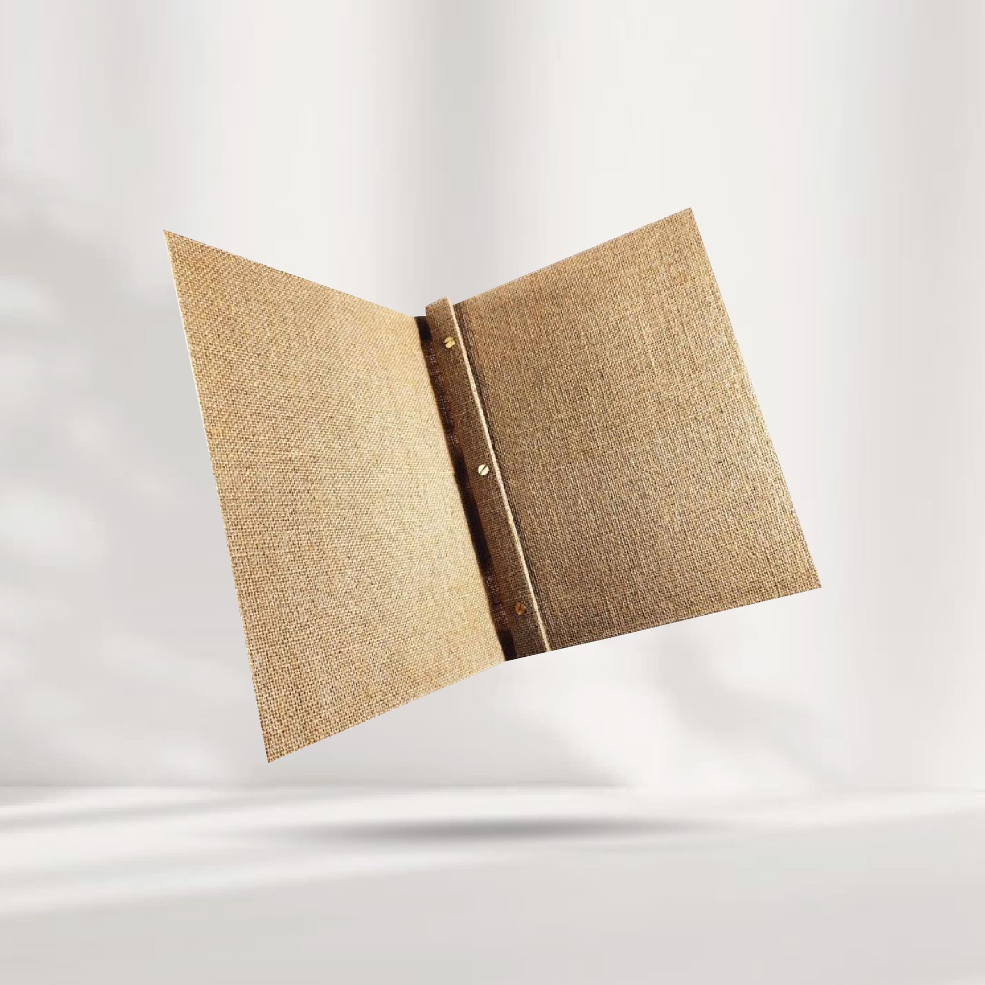 Sackcloth Fabric Menu Cover ปกเมนูผ้ากระสอบเคลือบกันน้ำ