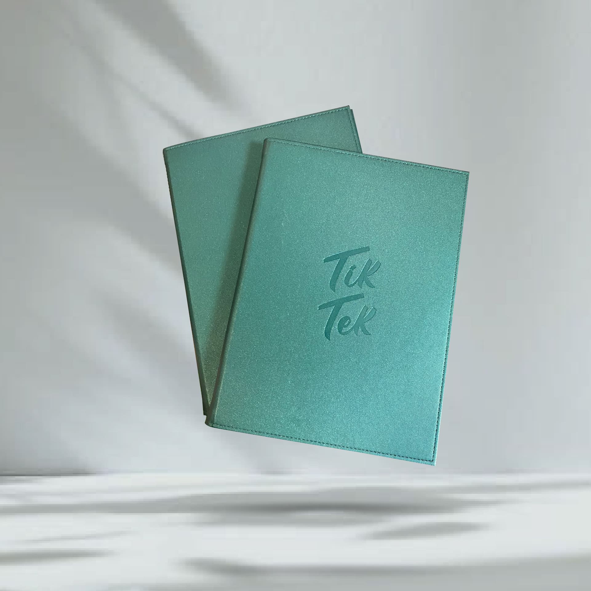 Green Leather Cover ปกเมนูหนังเทียมพียู สีเขียว