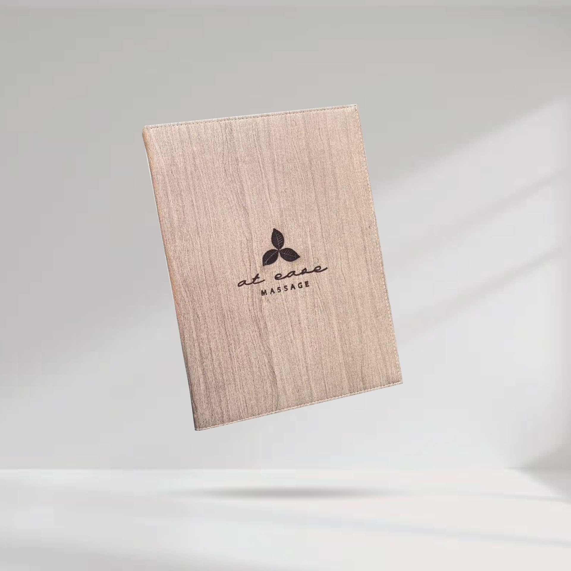 Premuim Wood Leather Menu Cover ปกเมนูหนังเทียมลายไม้