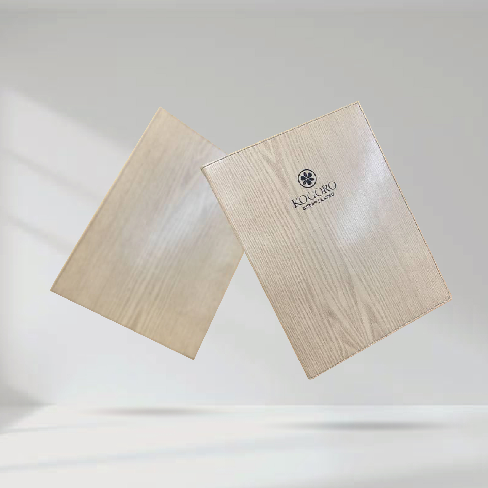 Premuim Wood Leather Menu Cover ปกเมนูหนังเทียมลายไม้เกรดพรีเมี่ยม