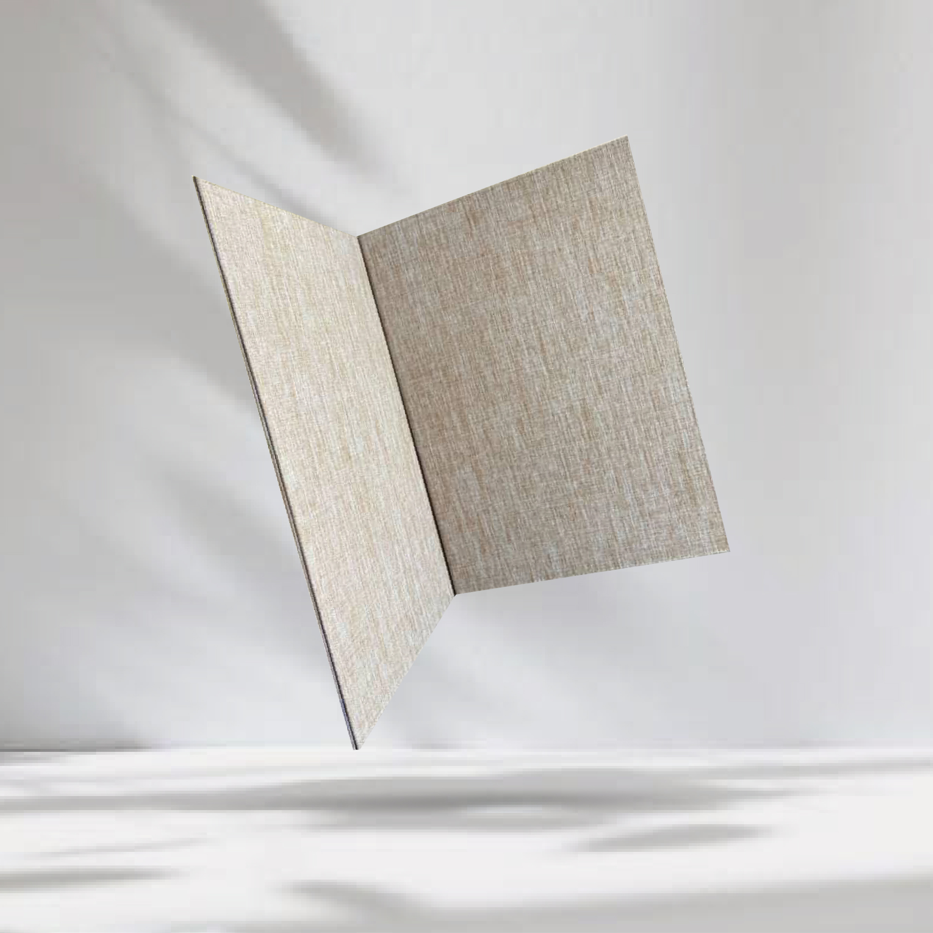 Brown Fabric Menu Cover ปกเมนูผ้าพีวีซี สีน้ำตาล