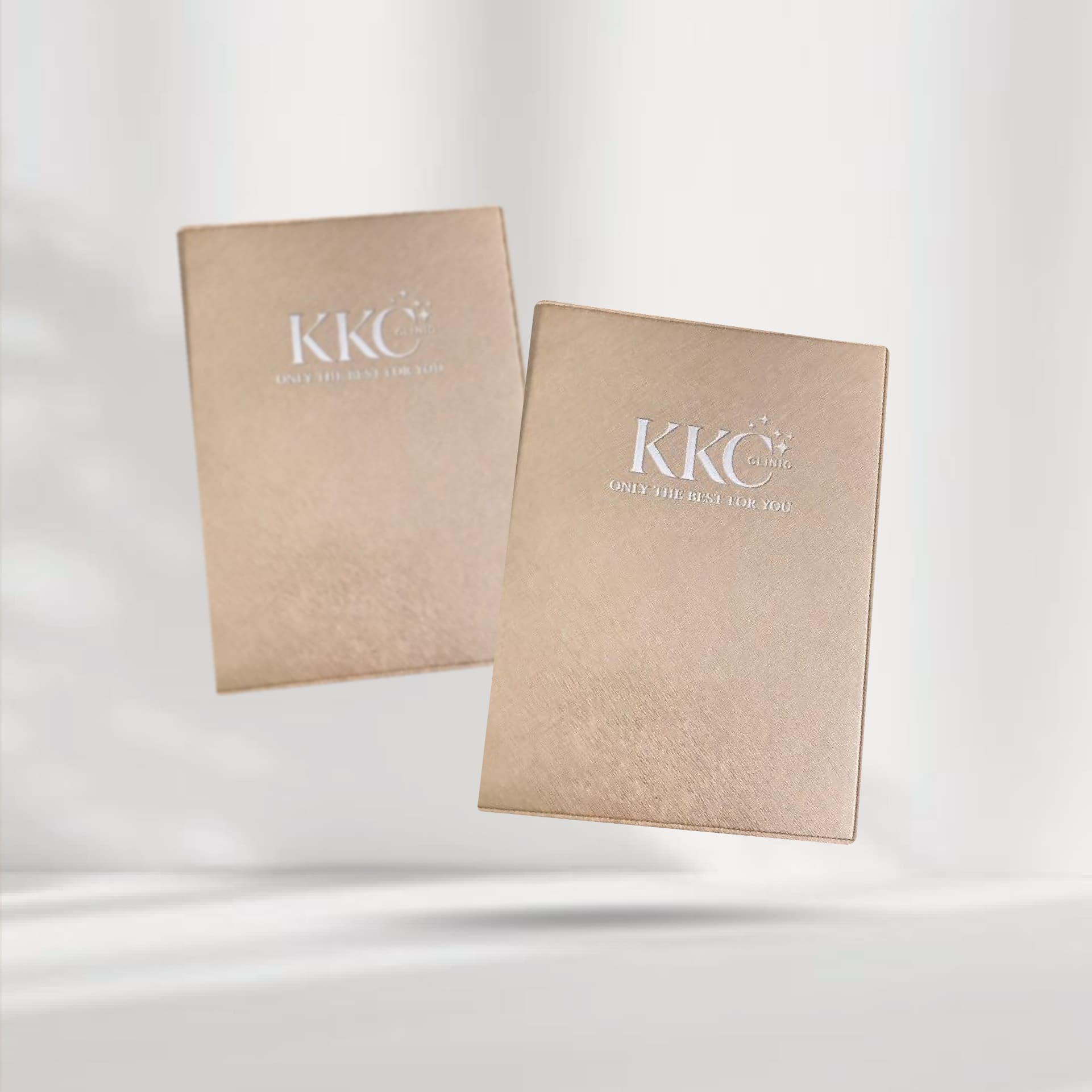 Golden Leather Folder ปกแฟ้มหนังเทียมพราด้าสีทอง
