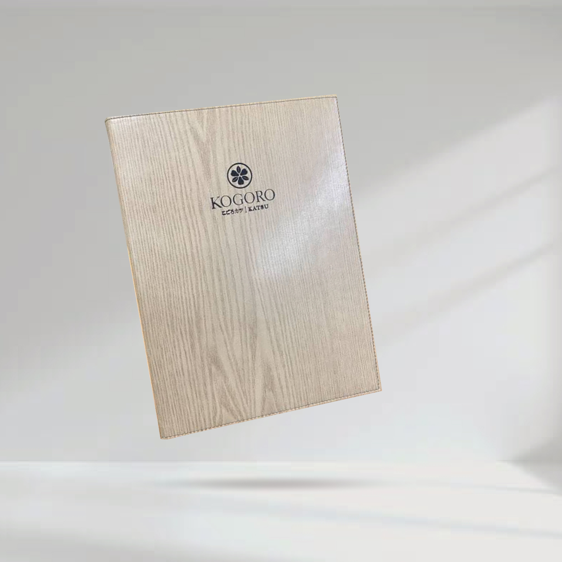 Premuim Wood Leather Menu Cover ปกเมนูหนังเทียมลายไม้เกรดพรีเมี่ยม