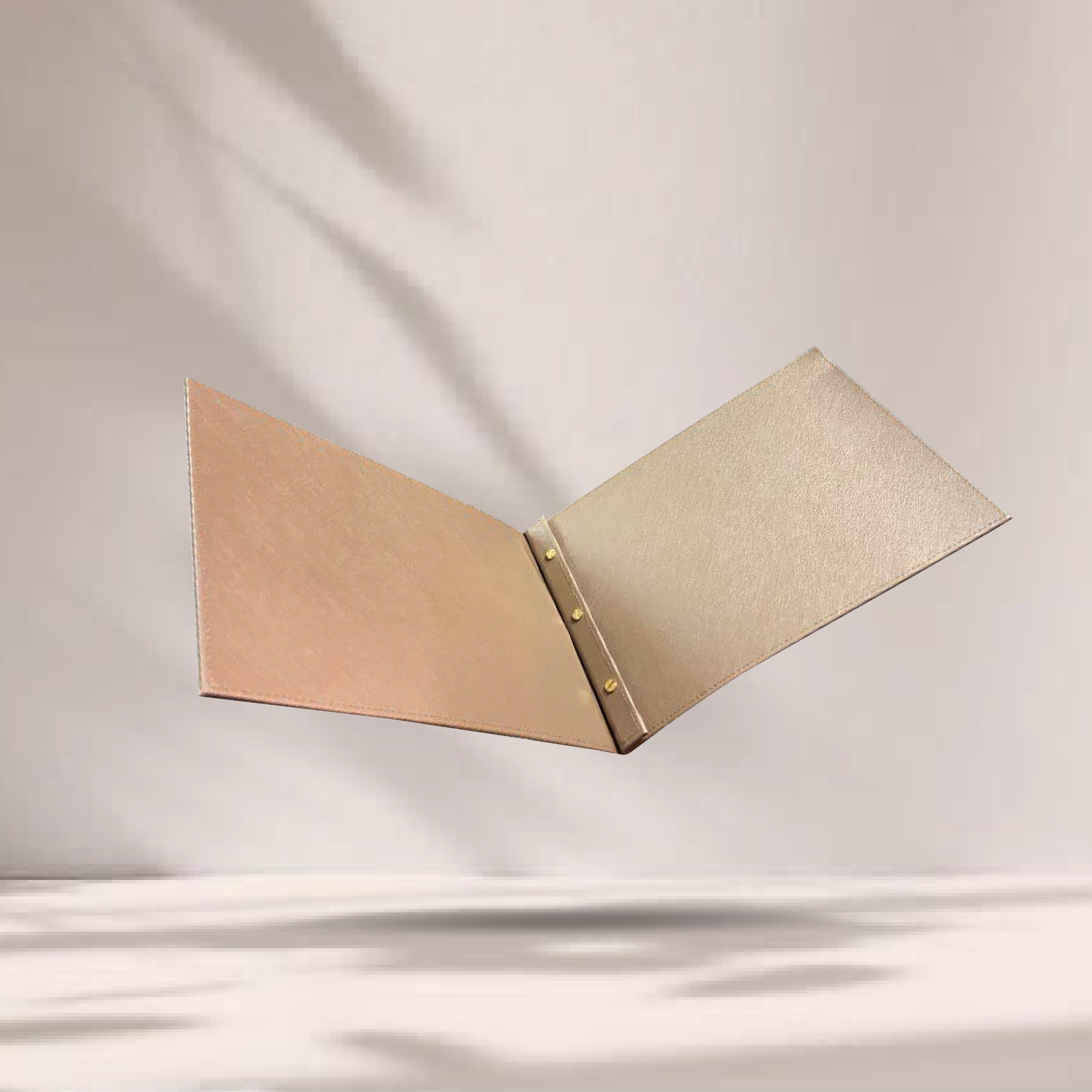 Coffee -  Leather Menu Cover ปกเมนูหนังเทียมสีกาแฟ