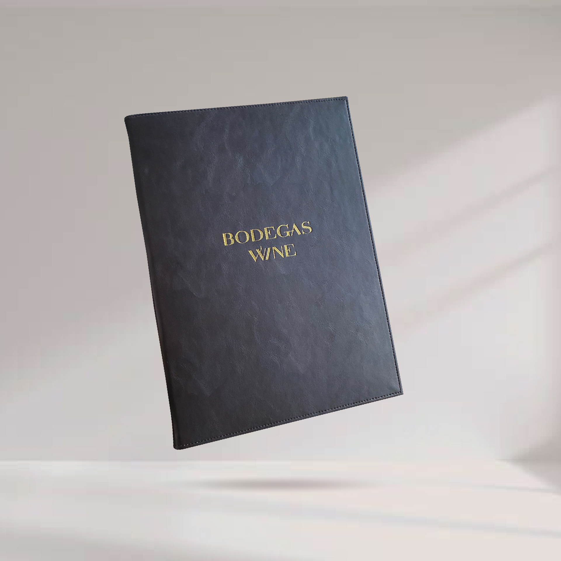 Leatherette Menu Cover ปกเมนูหนังเทียมพีวีซี สีน้ำตาล
