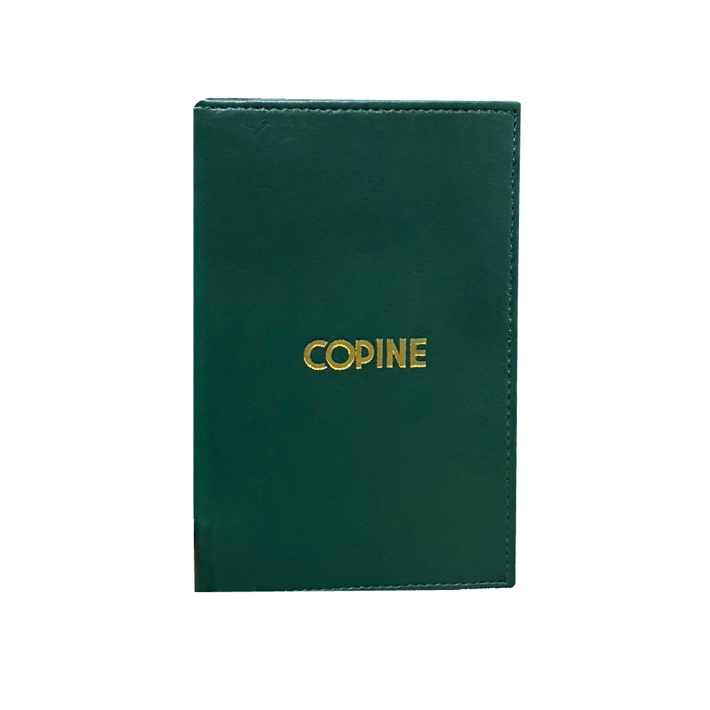 Green Bill Folder ปกใบเสร็จหนังเทียม สีเขียว
