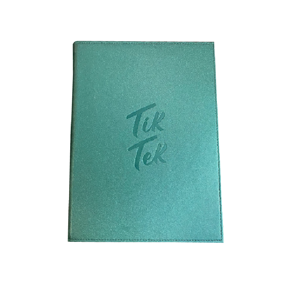 Green Leather Cover ปกเมนูหนังเทียมพียู สีเขียว