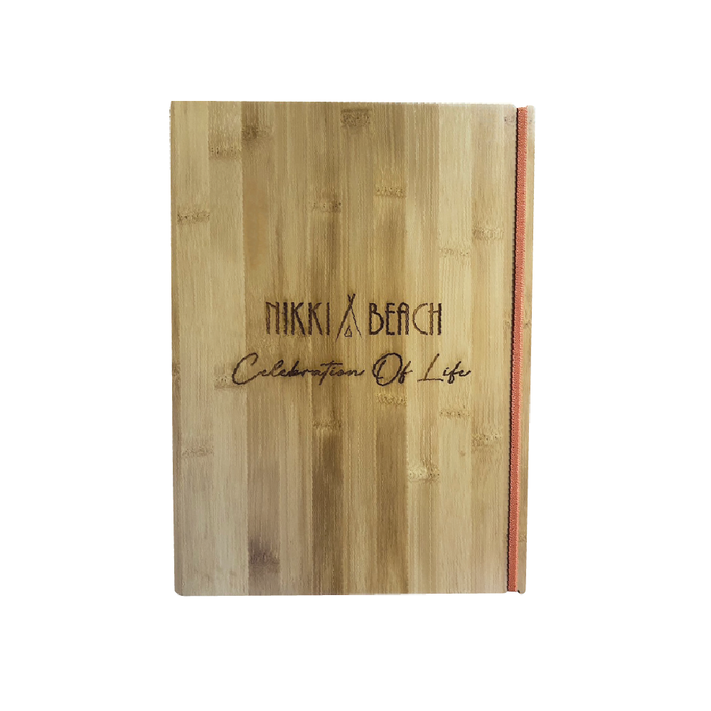 Wooden Menu Board บอร์ดเมนูไม้ไผ่ 