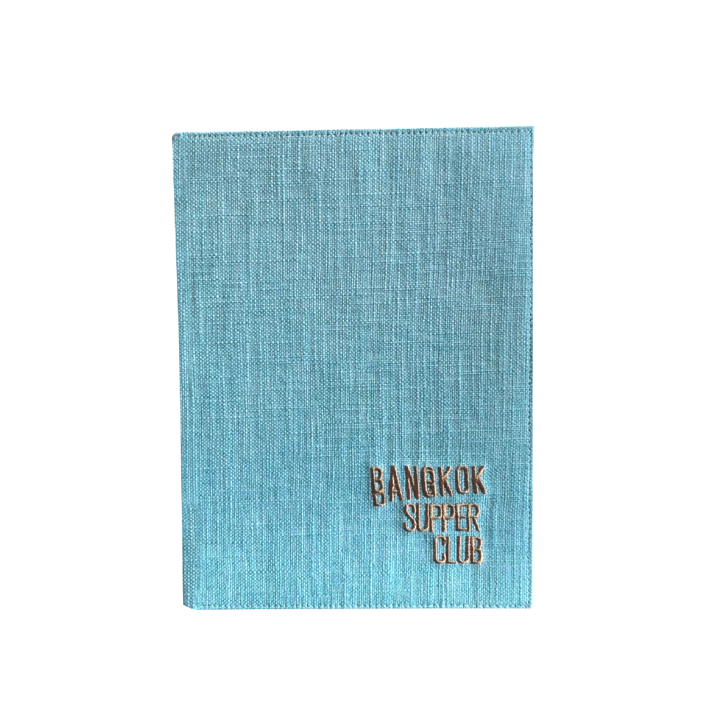 Fabric Menu Cover ปกเมนู ผ้าฝ้ายทอมือ